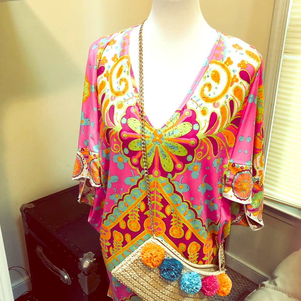 Trina Turk Kimono Cover Up/Dress